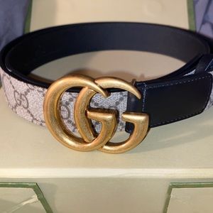 Gucci GG Supreme Belt